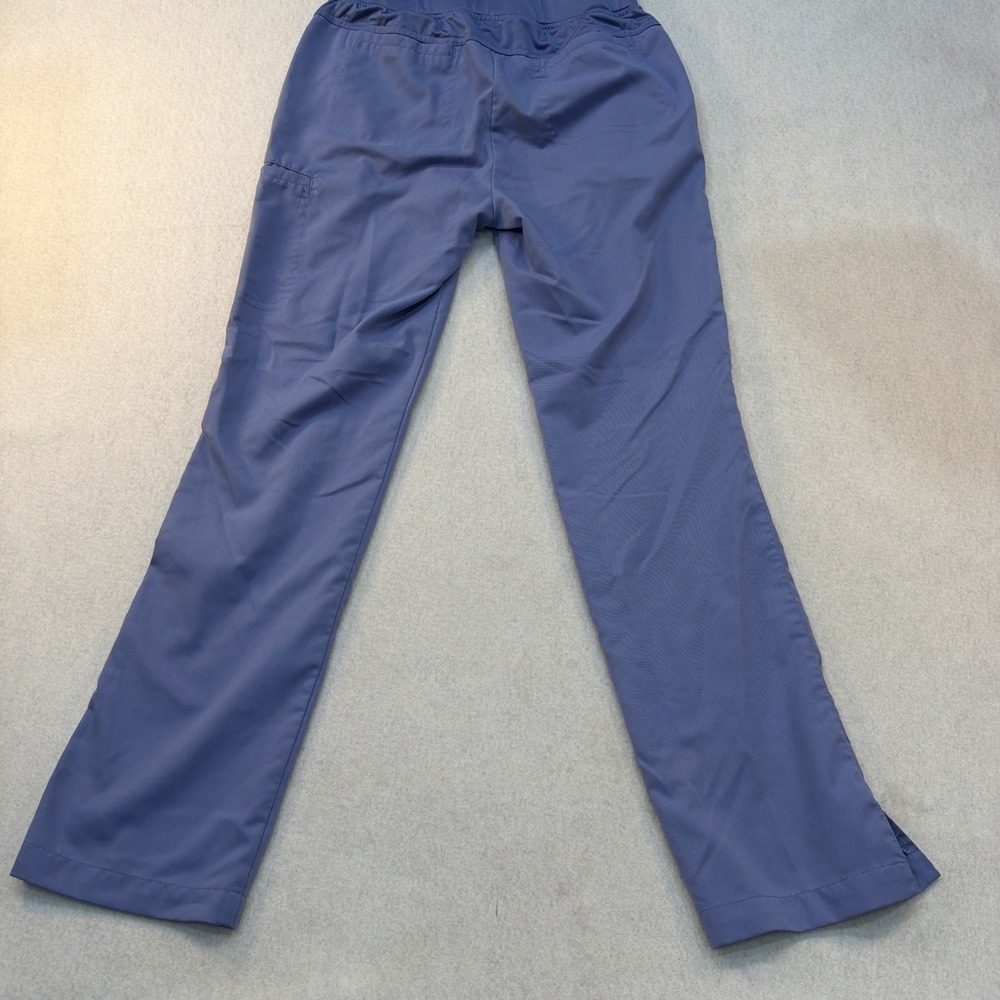 Greys Anatomy Barco Scrub Pants Womens Size Small Ciel Blue Cargo‎ 6 Pocket - Picture 14 of 14